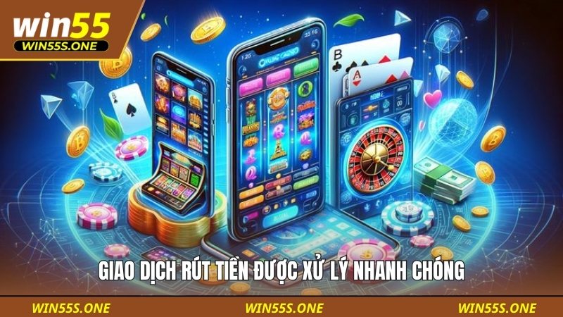 câu hỏi thường gặp 5 Giao dịch rút tiền được xử lý nhanh chóng