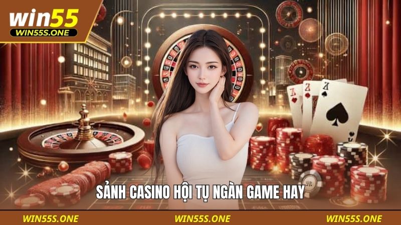 giới thiệu 2 Sảnh casino hội tụ ngàn game hay
