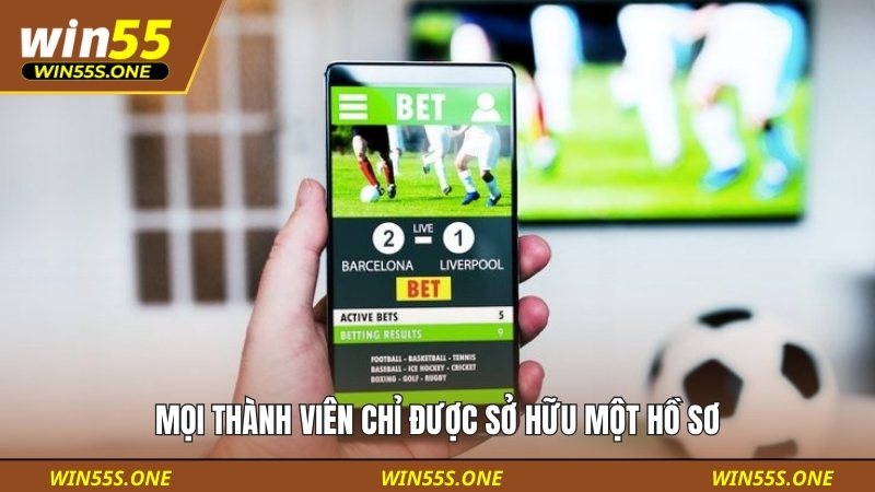 câu hỏi thường gặp 3 Mọi thành viên chỉ được sở hữu một hồ sơ