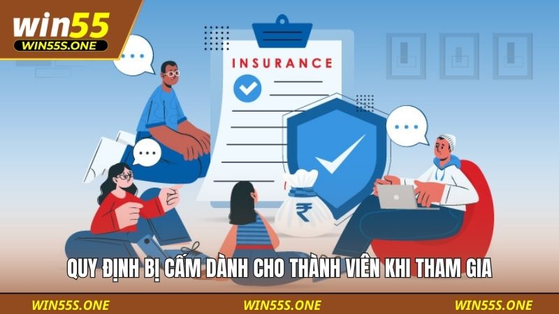 điều khoản sử dụng 4 Quy định bị cấm dành cho thành viên khi tham gia
