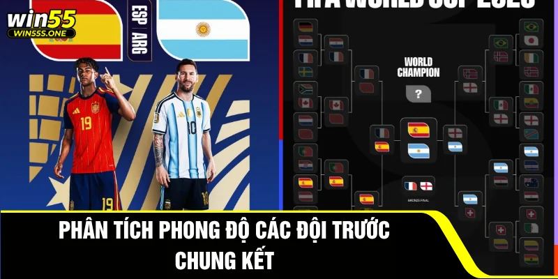 Đội Hình Dự Kiến Argentina Chung Kết World Cup 2026 | Win55 10 Phân tích phong độ các đội trước chung kết